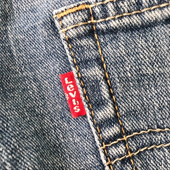 Levi’s slim ankle length mid rise blue jeans w 28 - Picture 11 of 13